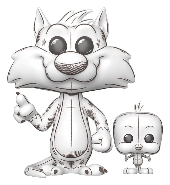 Looney Tunes POP!&Buddy Animation Vinyl Figure Sylvester&Tweety 9 cm Funko