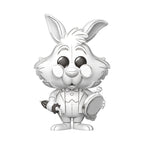 Disney POP! Vinyl Figure Sketched- White Rabbit 9 cm Funko