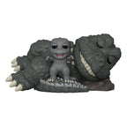 Godzilla Super Sized POP! Movies Vinyl Figure Sleeping Godzilla with Minilla 15 cm Funko