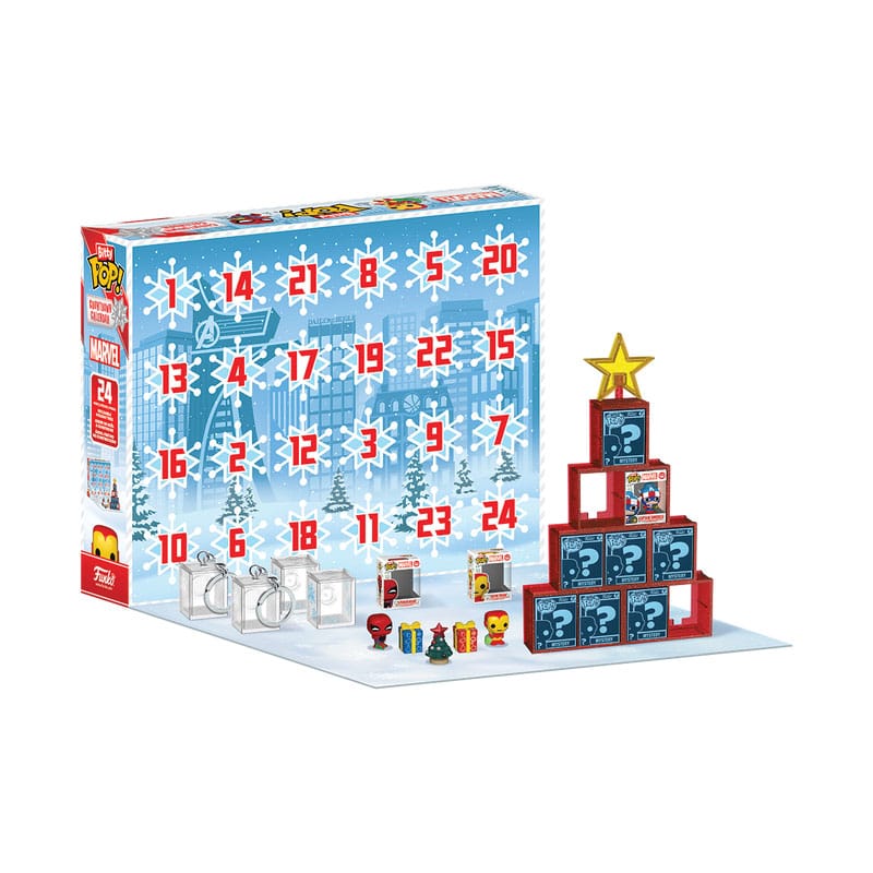 Marvel Comics Bitty POP! 24 Day Advent Calendar Countdown Funko