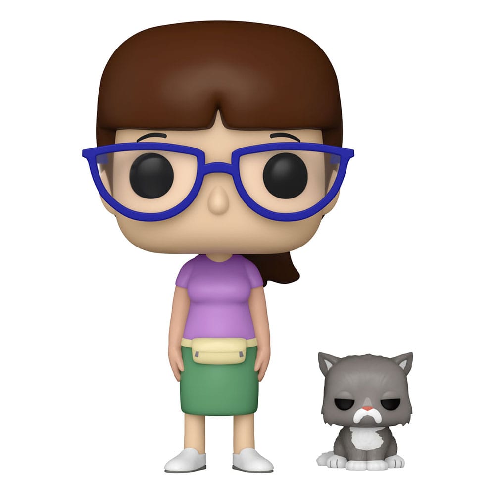 Bob's Burgers POP!&Buddy TV Vinyl Figure Gayle with Mr. Business 9 cm Funko