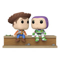 Toy Story POP Moment Vinyl Figures Woody and Buzz (30th Anniversary) 9 cm Funko