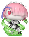 Re:Zero POP! Plus Vinyl Figure Ram (Wind Magic) (Glow) Exclusive 9 cm Funko