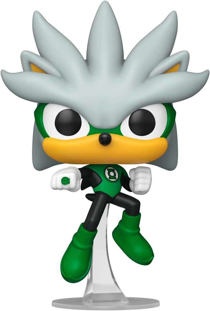 DC's Justice League and Sonic the Hedgehog POP! Movies Vinyl Figures Silver/GL 9 cm Funko