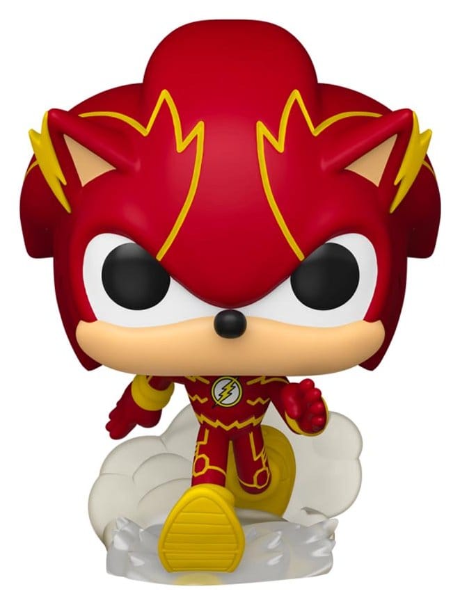 DC x Sonic the Hedgehog POP! Heroes Vinyl Figure Sonic as The Flash 9 cm Funko