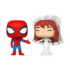 Marvel POP! Vinyl Figures 2-Pack Superhero Couples- SM & MJ 9 cm Funko