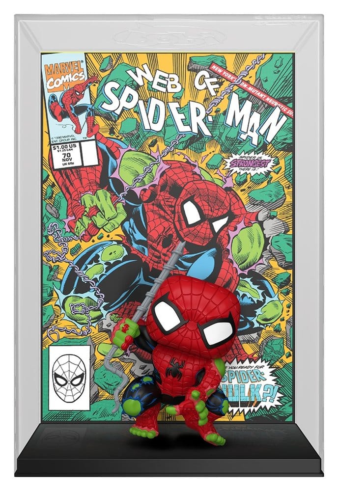 Marvel POP! Comic Covers Vinyl Figure Web of Spider-Man #70 (Spider-Hulk) 9 cm Funko