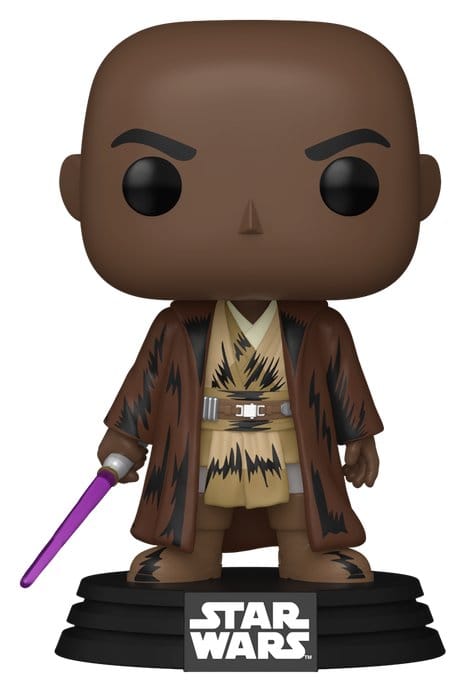Star Wars: Mandalorian & Grogu POP! Vinyl Figure Mace Windu (Retro) 9 cm Funko