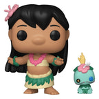 Lilo & Stitch POP! Vinyl Figure Hula Lilo with Scrump 9 cm Funko