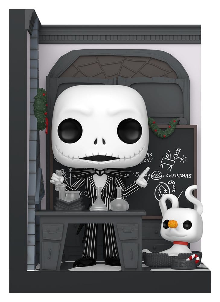Nightmare Before Christmas POP! Nooks Vinyl Figure Jack Skellington's Room 9 cm Funko