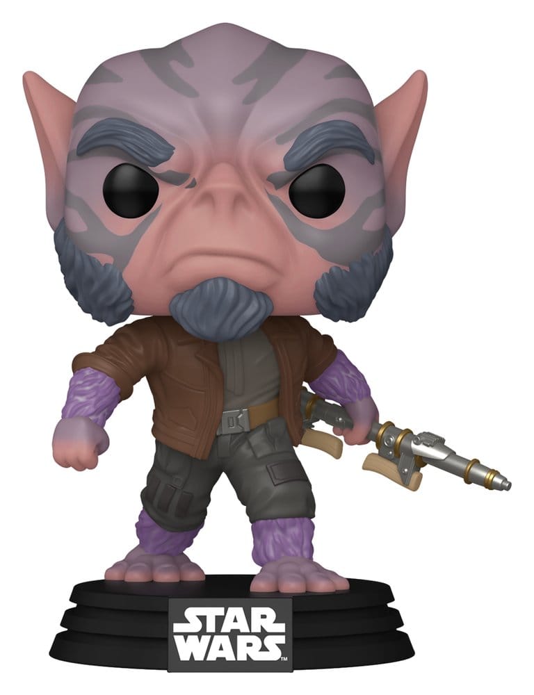Star Wars: The Mandalorian and Grogu POP! Vinyl Bobblehead Figure Zeb Orrelios 9 cm Funko