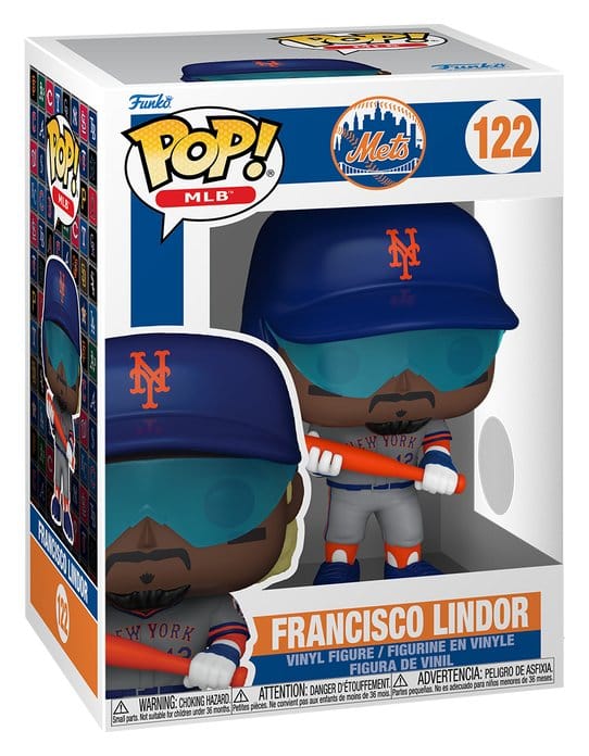 MLB POP! Vinyl Figure Mets- Francisco Lindor 9 cm