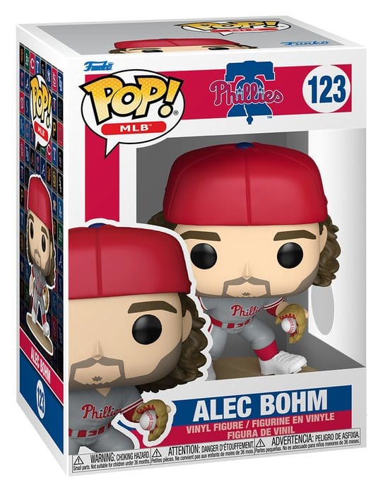 MLB POP! Vinyl Figure Phillies- Alec Bohm 9 cm