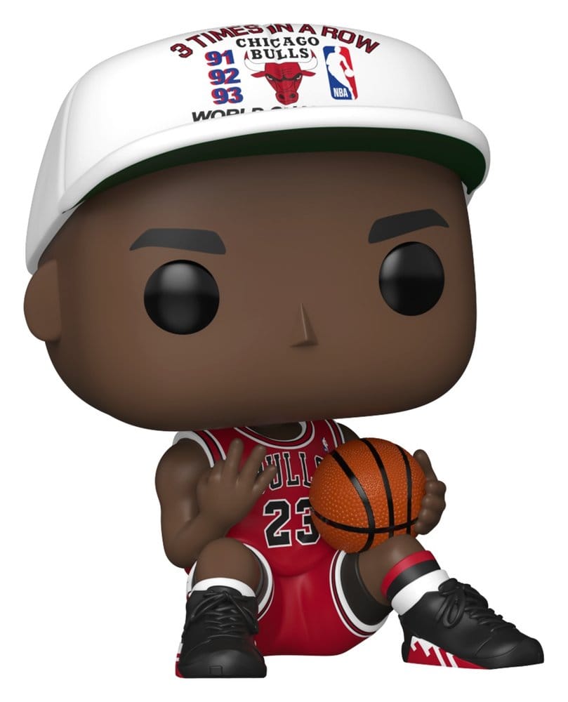 NBA Legends POP! Sports Vinyl Figure Chicago Bulls: Michael Jordan 3 Times in a Row 9 cm Funko