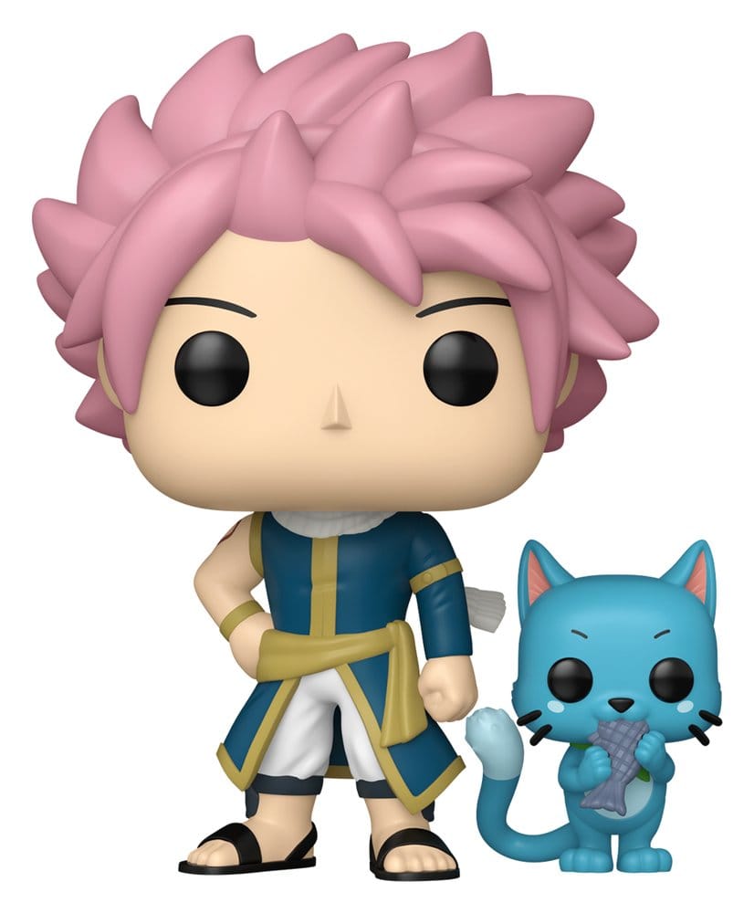 Fairy Tail-100 Years Quest POP! Animation Vinyl Figure Natsu & Happy 9 cm Funko