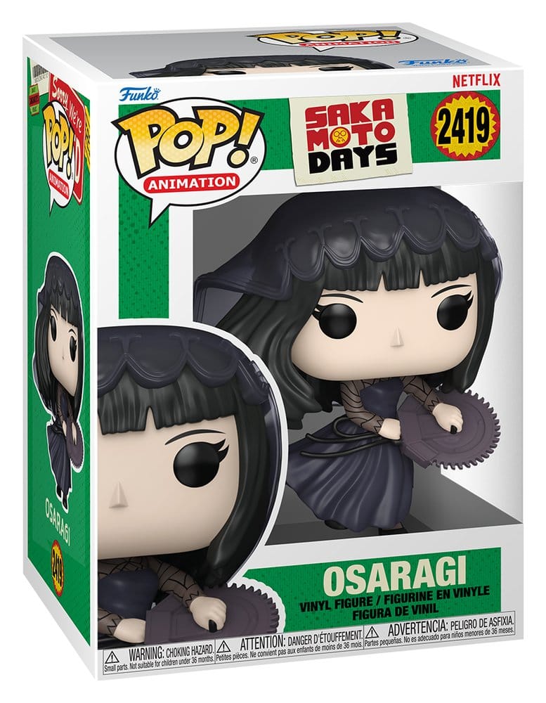Sakamoto Days POP! Animation Vinyl Figures Osaragi with Chase 9 cm