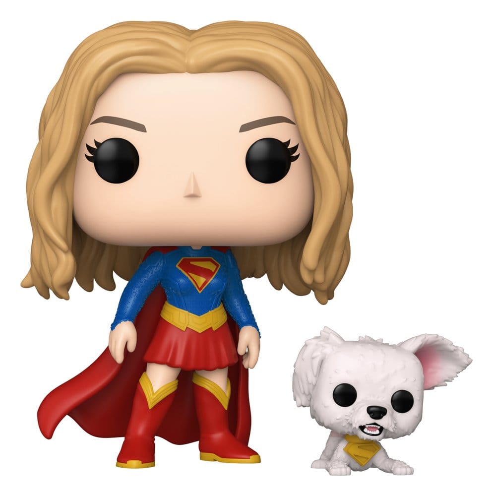 Supergirl (2026) POP! Heroes Vinyl Figure Supergirl with Puppy Krypto 9 cm Funko