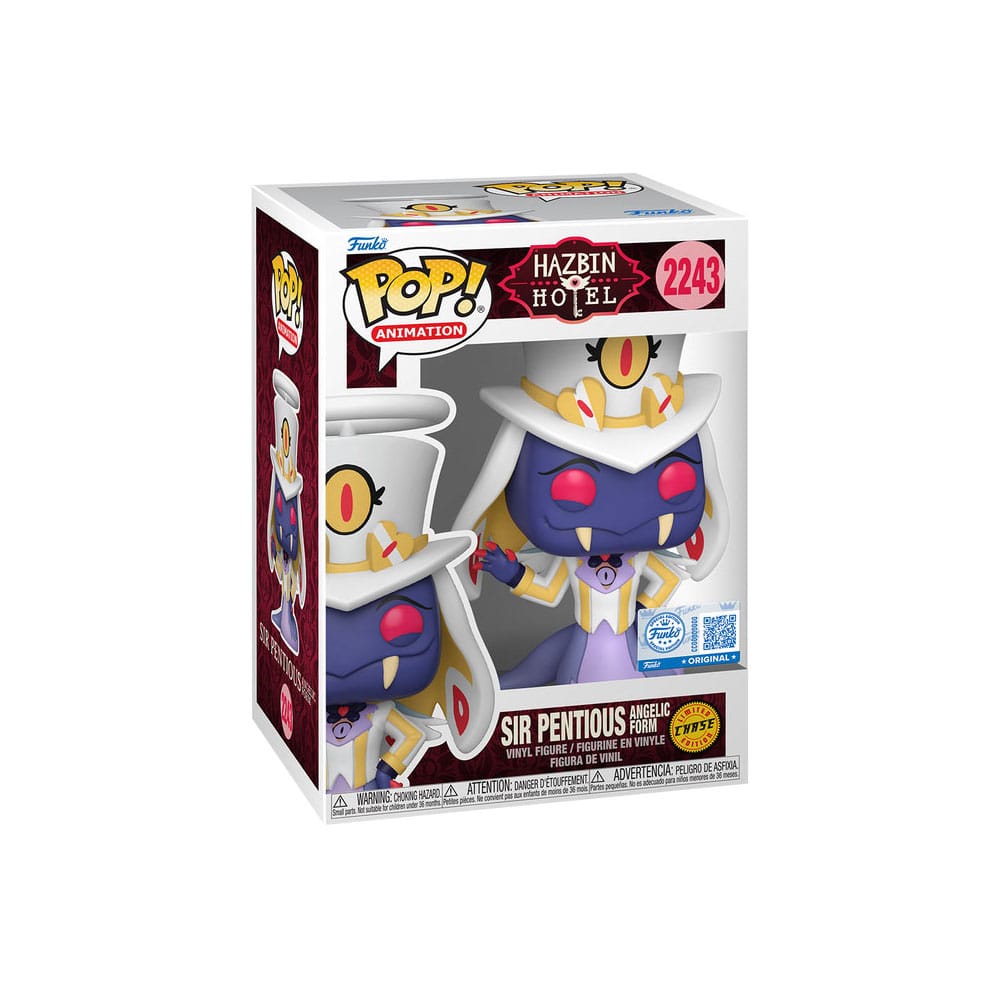 Hazbin Hotel POP! Animation Vinyl Figures Sir Pentious with Chase 9 cm Assortment (6)