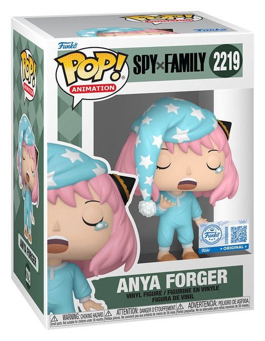 Spy x Family POP! Animation Vinyl Figure Anya Forger (Pajamas) Exclusive 9 cm