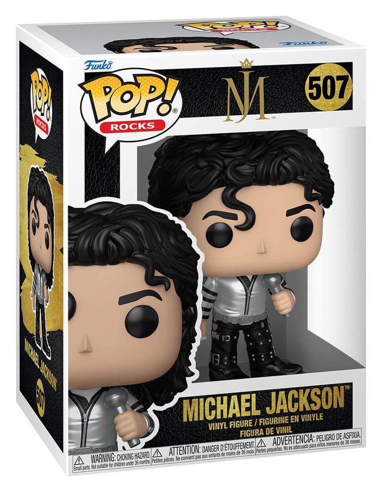 Michael Jackson POP! Rocks Vinyl Figure Bad Tour (MT) 9 cm