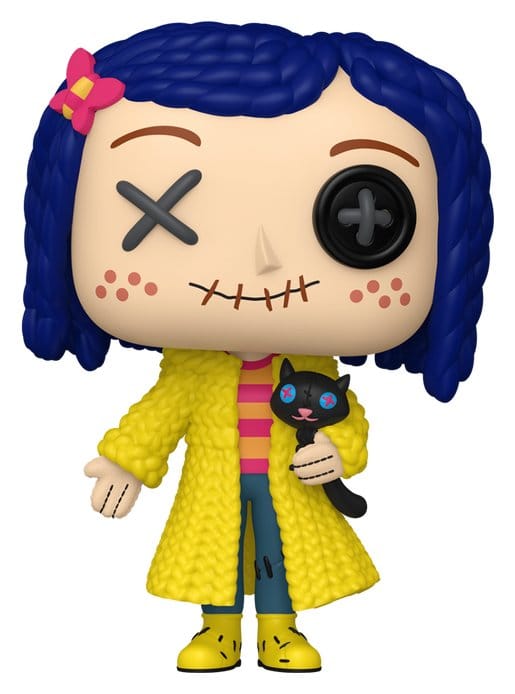 Coraline POP! Movies Vinyl Figure Coraline (Patchwork) 9 cm Funko