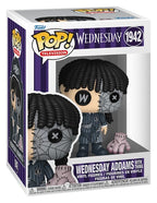 Wednesday POP! Televison Vinyl Figure Patchwork: Wednesday with Thing 9 cm