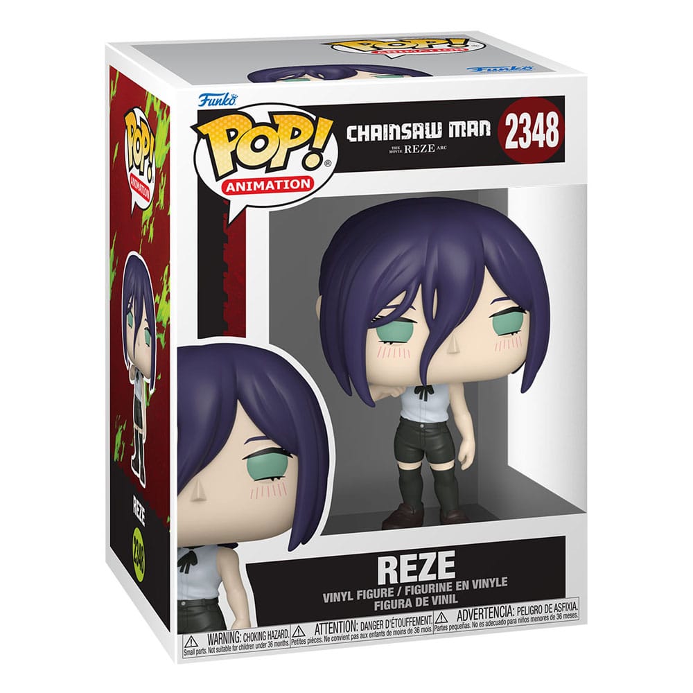 Chainsaw Man POP! Animation Vinyl Figures Reze with Chase 9 cm Assortment (6)