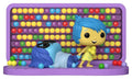 Inside Out POP! Mini Moment Vinyl Figure Joy & Sadness 9 cm Funko