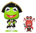 Muppet Treasure Island POP! Pop! & Buddy Vinyl Kermit & Polly 9 cm Funko