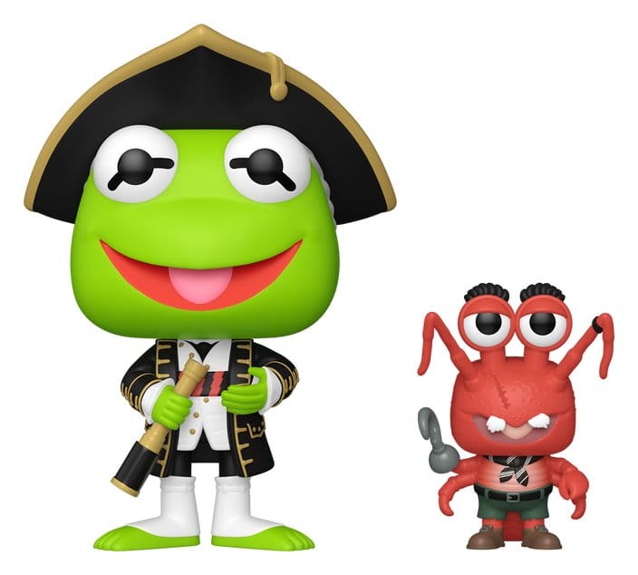 Muppet Treasure Island POP! Pop! & Buddy Vinyl Kermit & Polly 9 cm Funko