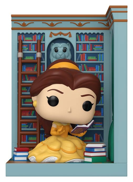 Beauty and the Beast POP! Nooks Vinyl Diorama Belle in Library 16 cm Funko