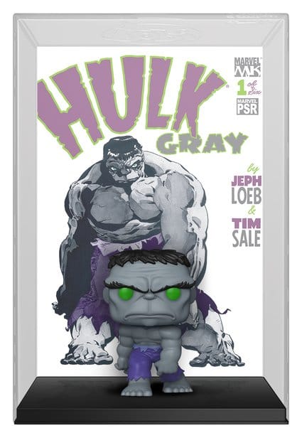 Marvel POP! Comic Covers Vinyl Figure Gray Hulk 9 cm Funko