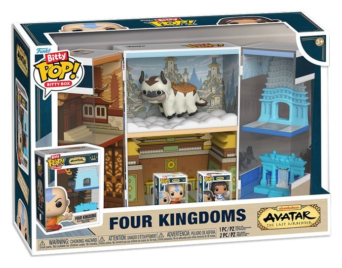 Avatar: The Last Airbender Bitty POP! Bitty Box Display with 2 Vinyl Figures Kingdoms Funko