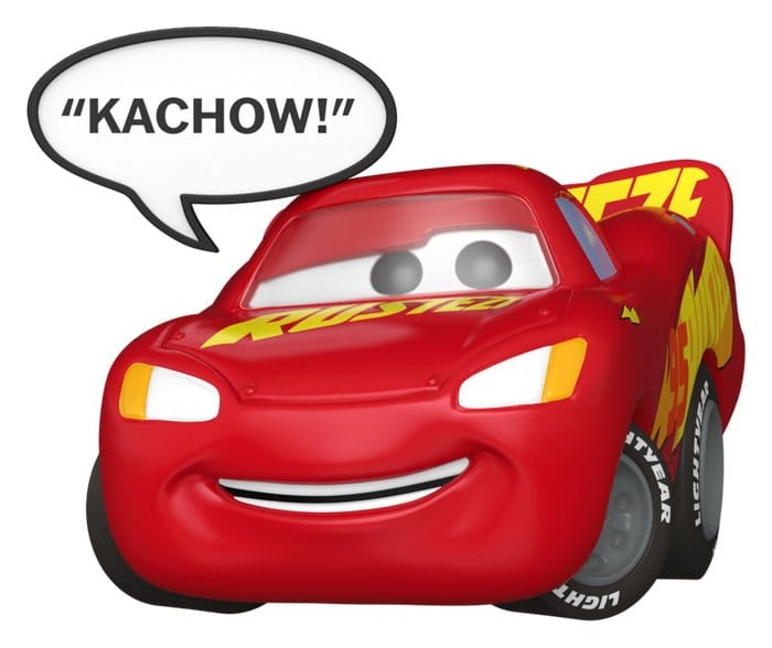 Cars POP! Sayings Vinyl Figure Lighting McQueen (Kachow) 6 cm Funko