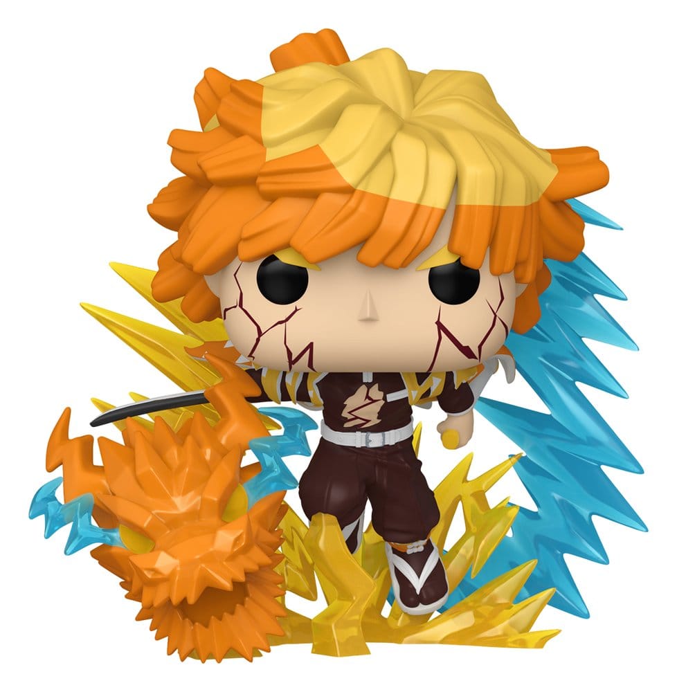 Demon Slayer: Kimetsu no Yaiba POP! Premium Vinyl Figure Zenitsu with Chase (Glow) 9 cm Assortment (3) Funko