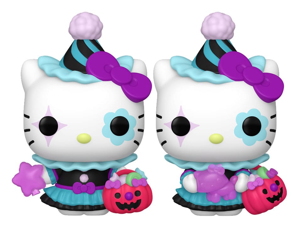 Sanrio POP! Animation Vinyl Figures : Hello Kitty- HK Spooky with Chase 9 cm Assortment (6) Funko