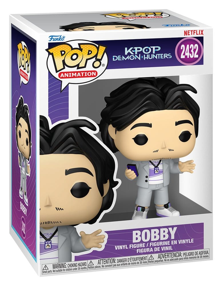 KPop Demon Hunters POP! Animation Vinyl Figure Bobby 9 cm