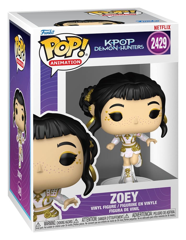 KPop Demon Hunters POP! 2429 Animation Vinyl Figure Zoey 9 cm