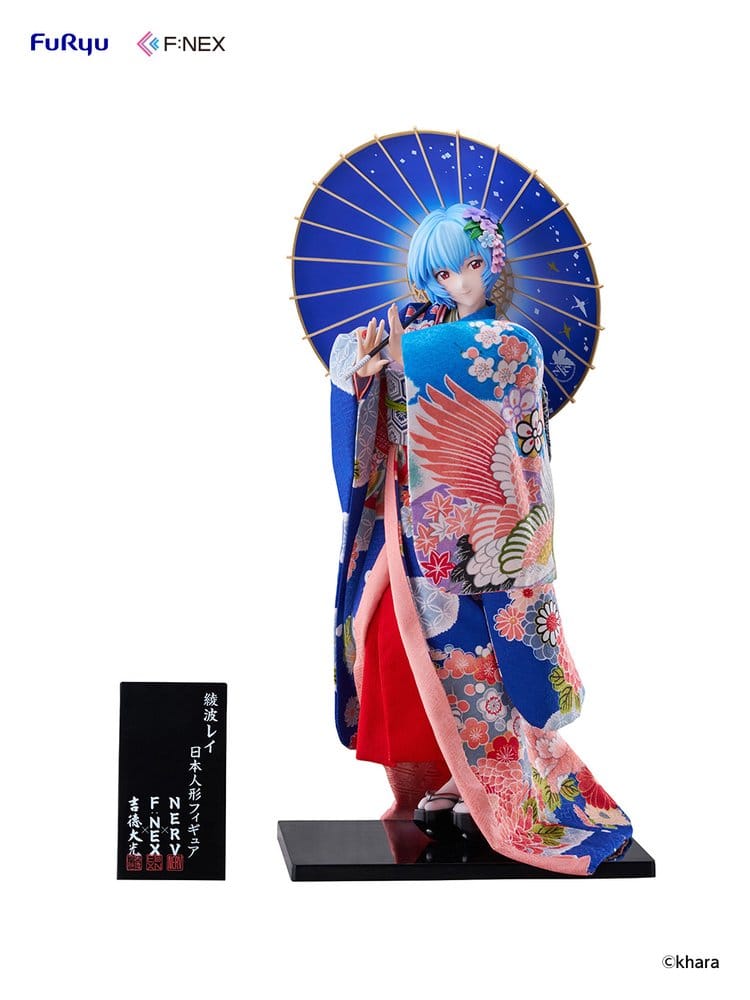 Evangelion F:NEX Japanese Doll 1/4 Ayanami Rei 45 cm Furyu