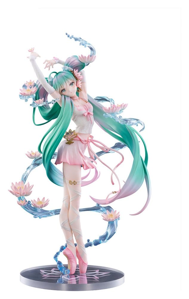 Hatsune Miku F:NEX PVC Statue 1/7 Water lily Ver. 27 cm Furyu