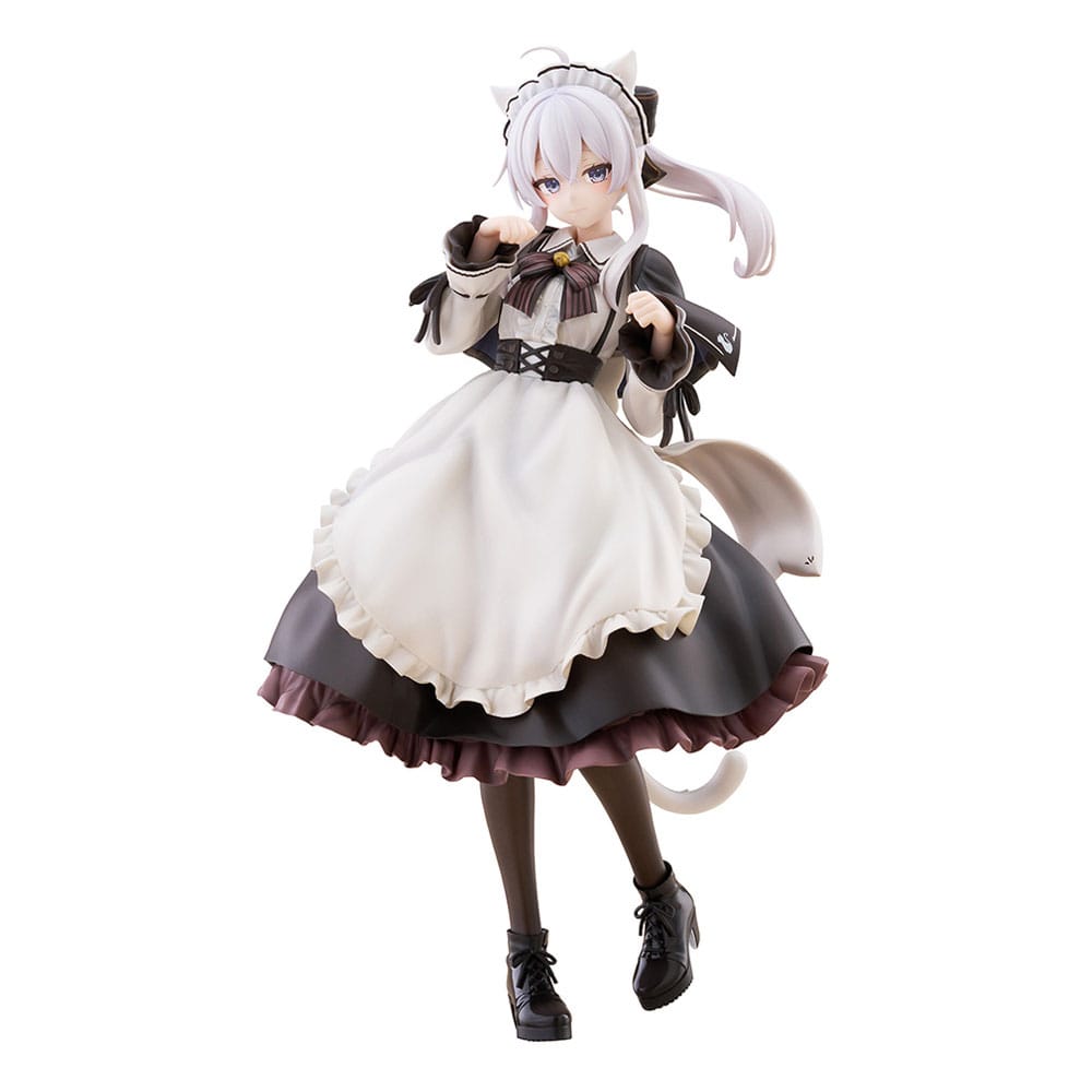 Wandering Witch: The Journey of Elaina F:NEX PVC Statue 1/7 Elaina Maid costume with cat ears Ver. 24 cm Furyu