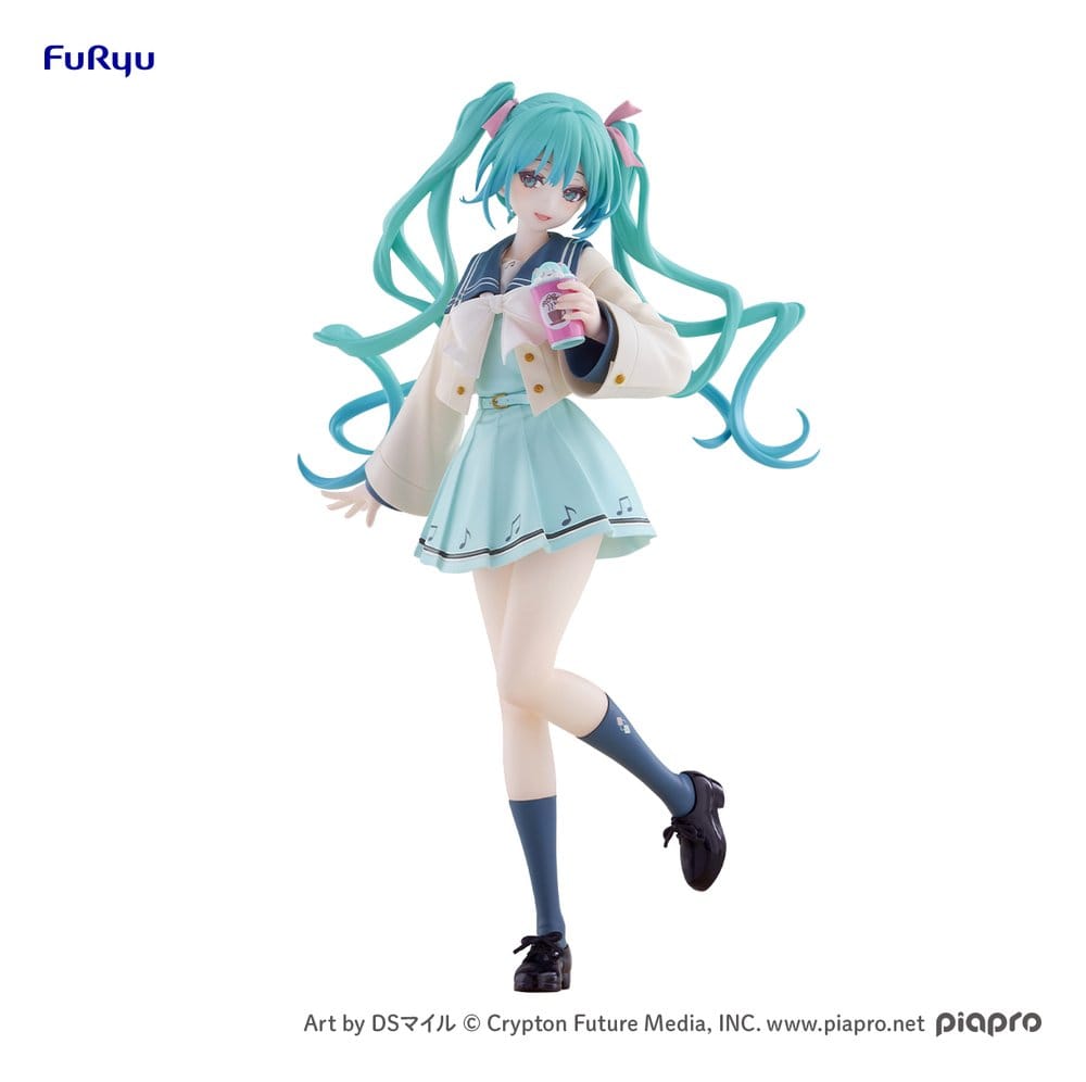 Hatsune Miku Sweet School Life PVC Figure Pure Version 18 cm Furyu