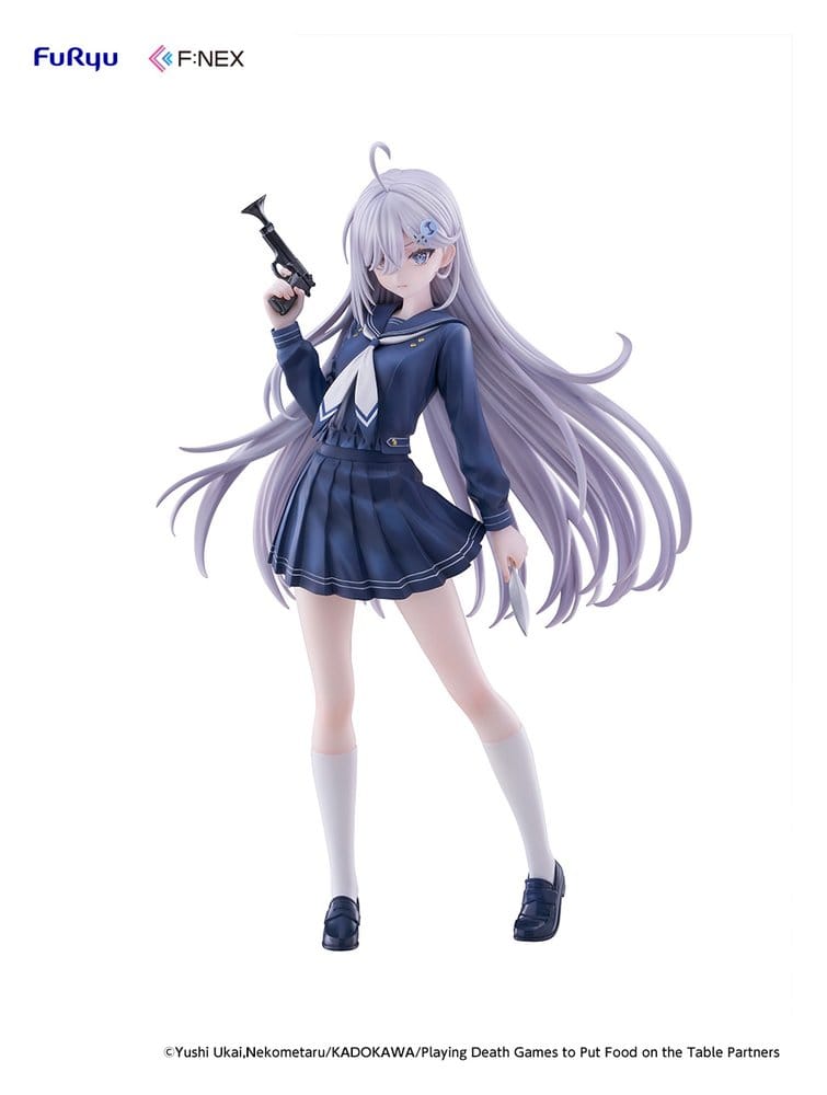 Playing Death Games to Put Food on the Table PVC Figure 1/7 Yuki School Uniform Ver. 24 cm Furyu