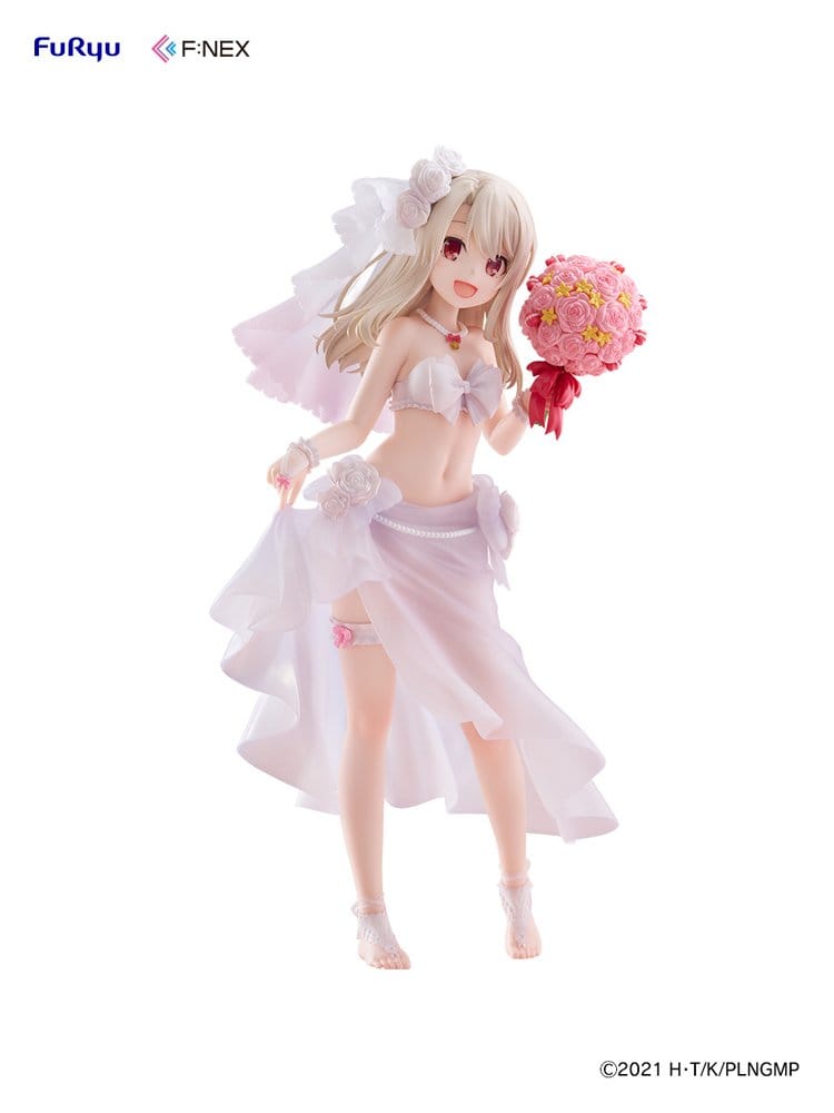 Fate/kaleid liner Prisma Illya: Licht - The Nameless Girl F:NEX PVC Figure 1/7 Illyasviel von Einzbern Wedding Swimsuit Ver. 21 cm Furyu