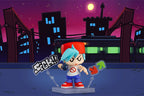 Friday Night Funkin' Nendoroid Action Figure Boyfriend 10 cm