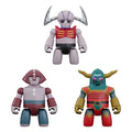 Mazinger Z Brickroid Action Figure Mechanical Beasts Set 1 5 cm Good Smile Company