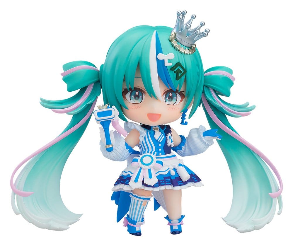 Character Vocal Series 01: Hatsune Miku PVC Statue Nendoroid Lawson's 50th anniversary Special Live Ver. 10 cm Good Smile Company