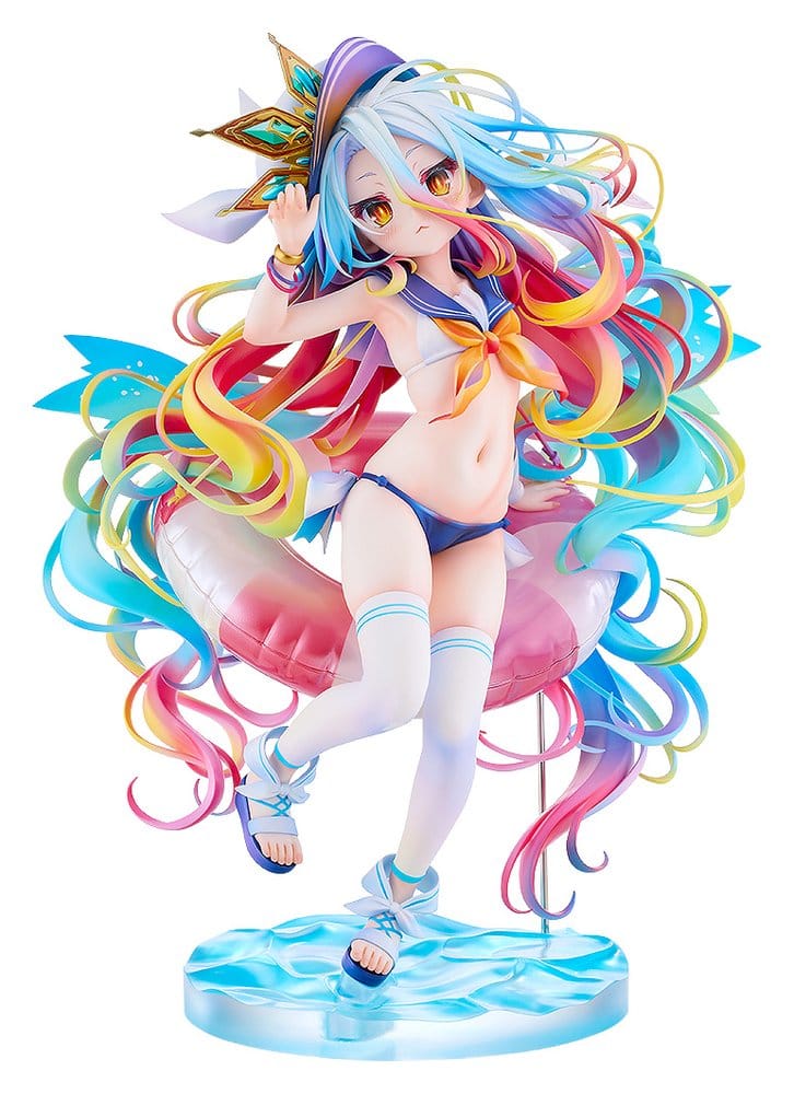 No Game No Life Statue 1/7 Shiro: Sailor-Style Swimsuit Ver. 24 cm Good Smile Company