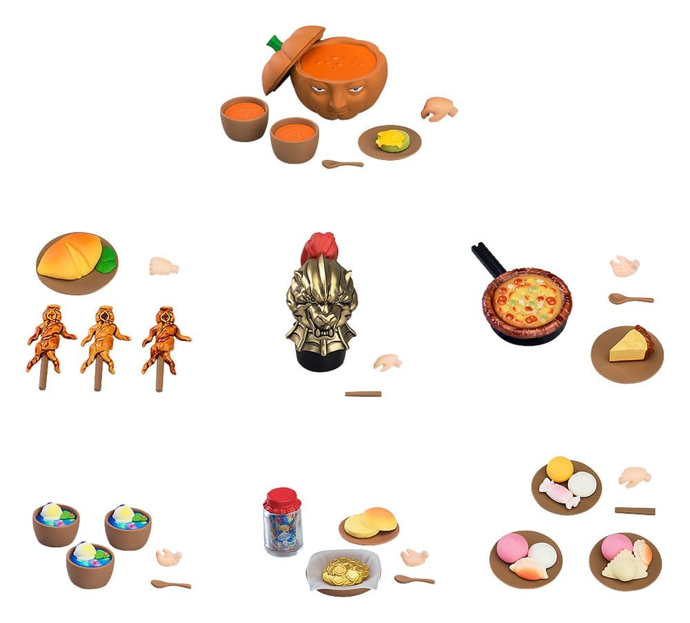 Delicious in Dungeon Nendoroid Figure Surprise Collection Monster Meals Blind Box Assortment (7) Good Smile Company
