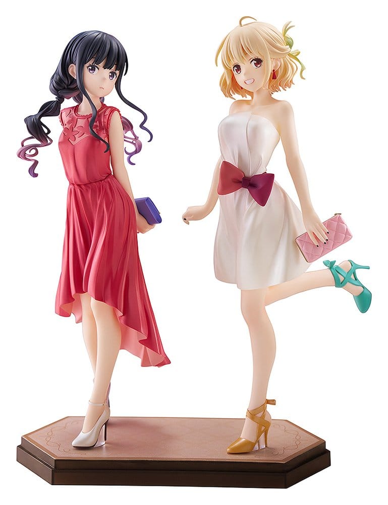 Lycoris Recoil Pop Up Parade PVC Figures 2-Pack Chisato Nishikigi & Takina Inoue: After Party! Ver. L Size Good Smile Company
